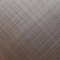 Cross Hairline Finish Decorative Stainless Steel Sheets