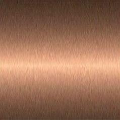 Copper Color Satin Stainless Steel Finish Sheet