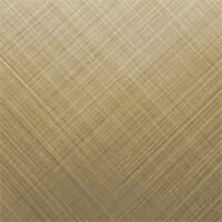 Cross Hairline PVD-Champagne Gold Colored Stainless Steel Sheet